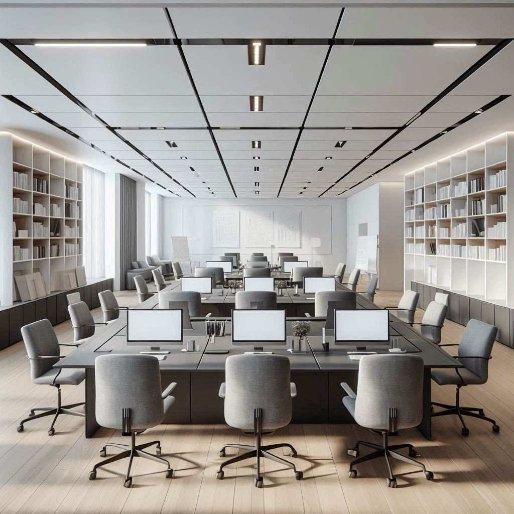金融服务公司写字楼办公办公区动静分离面对客户信息集中录入应按什么顺序处理